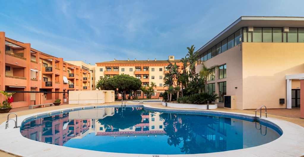 Apartamento Junto A La Playa Con Piscina Y Parking Punta Umbría Екстериор снимка